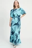 POM Amsterdam sp9180 print jurk sequins