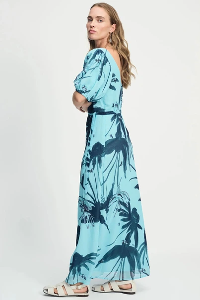 POM Amsterdam sp9180 print jurk sequins