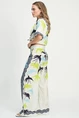 POM Amsterdam sp9186 print broek wide leg
