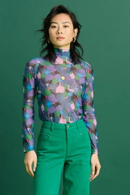 POM Amsterdam turtleneck brushwork sp7385