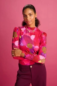 POM Amsterdam turtleneck brushwork sp7388