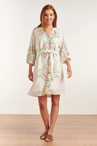 Smashed Lemon 23127 jurk geplaatste print