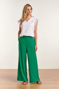 Smashed Lemon 23202 t-shirt v-hals palm