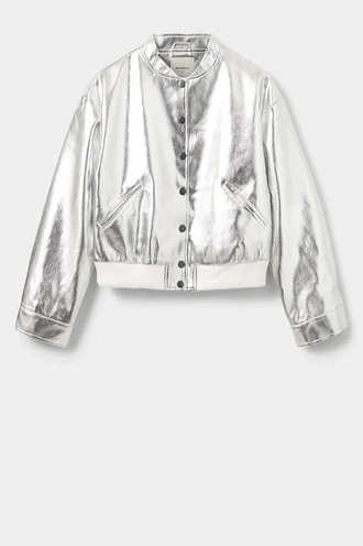 Sofie Schnoor s243260 jacket metalic vegan