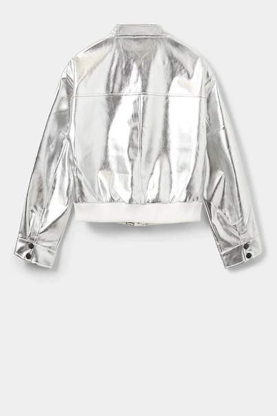 Sofie Schnoor s243260 jacket metalic vegan