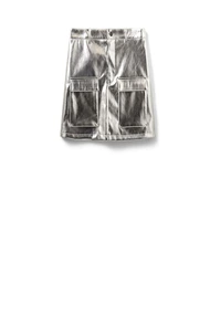 Sofie Schnoor s243261 skirt metalic vegan