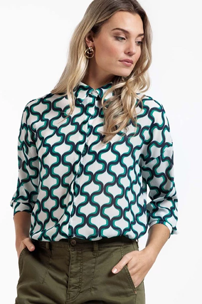 Studio Anneloes ami blouse polyester print