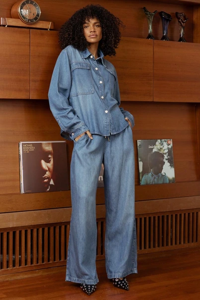 Studio Anneloes bente denim trousers