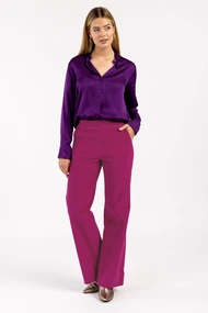 Studio Anneloes bibby satin blouse reverkraag