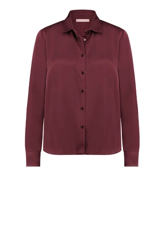 Studio Anneloes bibby satin blouse reverkraag