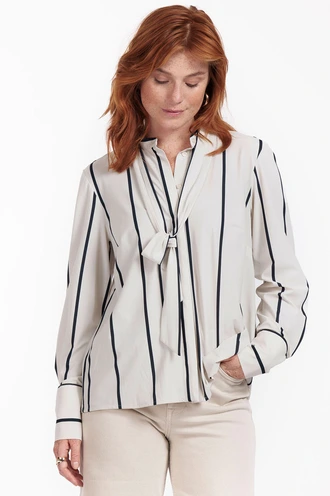 Studio Anneloes birdy bow blouse light travel
