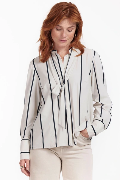Studio Anneloes birdy bow blouse light travel