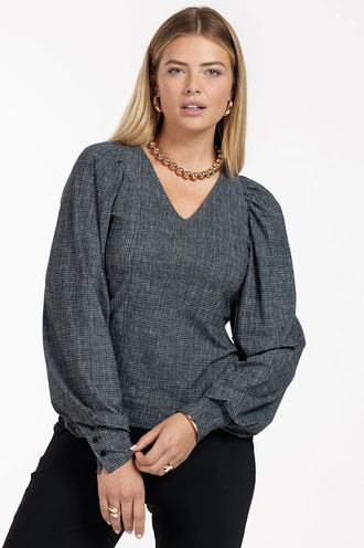 Studio Anneloes bodi tweed top light travel