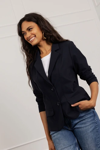 Studio Anneloes bright bonded blazer 2 knoops