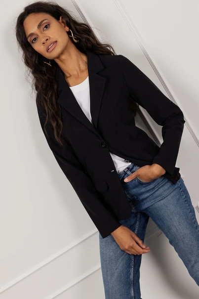 Studio Anneloes bright bonded blazer 2 knoops