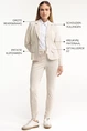 Studio Anneloes bright bonded blazer travel