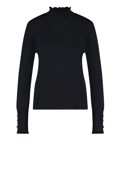 Studio Anneloes colien ruffle pullover knopen