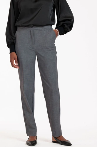 Studio Anneloes collins grey melee trousers