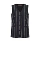 Studio Anneloes esmee stripe gilet heavy