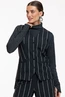 Studio Anneloes esmee stripe gilet heavy