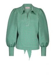 Studio Anneloes femke check blouse ballonmouw