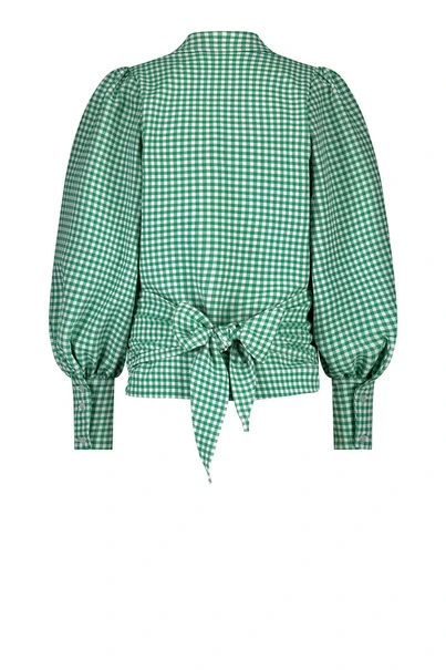 Studio Anneloes femke check blouse ballonmouw