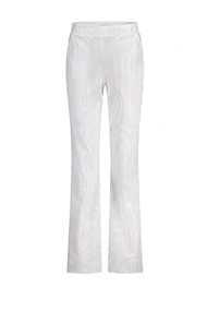 Studio Anneloes flair bnd pinstripe trousers