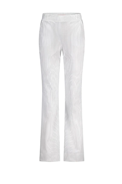 Studio Anneloes flair bnd pinstripe trousers