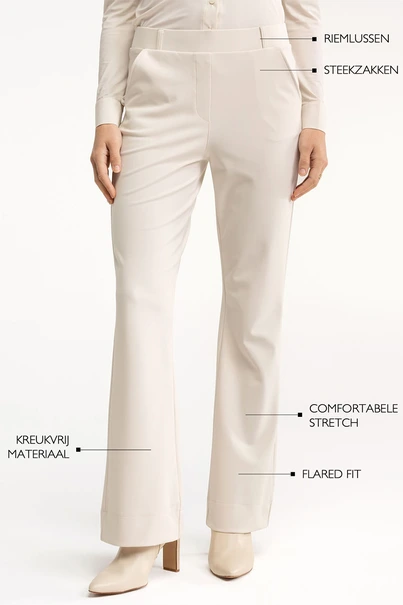 Studio Anneloes flair bonded trousers travel