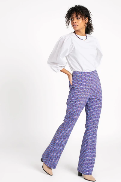 Studio Anneloes jean flair wallp trousers med.