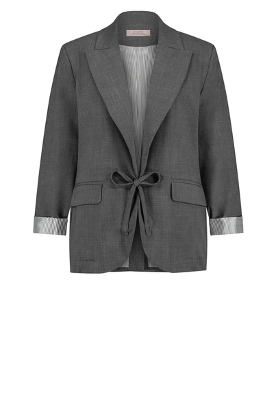 Studio Anneloes jeni grey melee blazer
