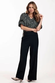 Studio Anneloes jessy button trousers heavy