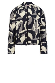 Studio Anneloes kaat stepped bomber met rits