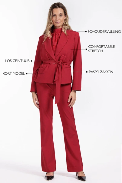 Studio Anneloes lette honeycomb blazer