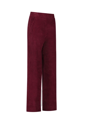 Studio Anneloes lexa rib trousers wide leg