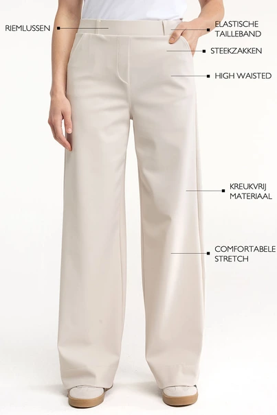 Studio Anneloes lexie bonded trousers travel