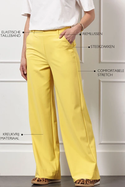 Studio Anneloes lexie bonded trousers