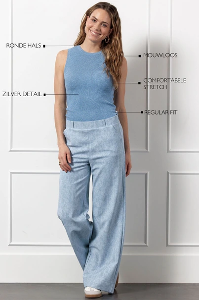 Studio Anneloes lieske twinset singlet lurex