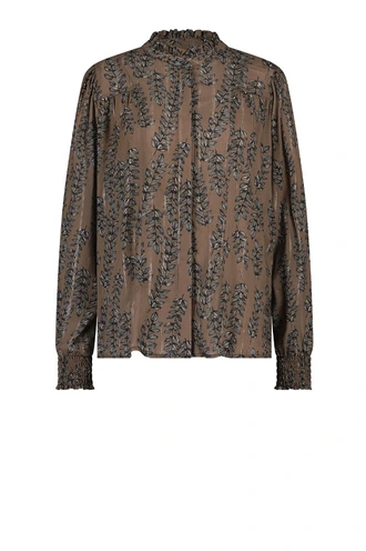 Studio Anneloes lourdes brench blouse lurex