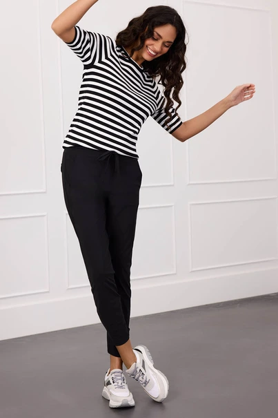 Studio Anneloes luna stripe short slv pullover