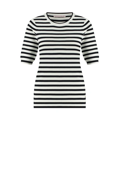 Studio Anneloes luna stripe short slv pullover