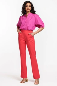 Studio Anneloes mae bonded flair trousers