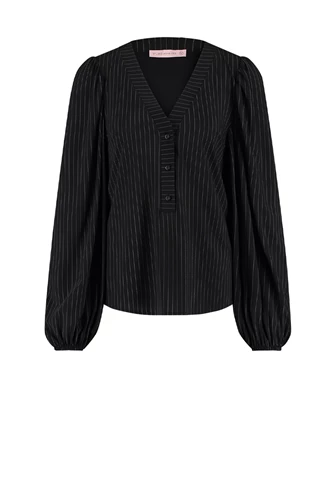Studio Anneloes marly pinstripe blouse light