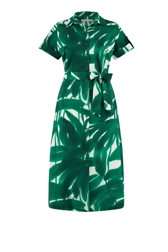 Studio Anneloes medi palmleaves long dress med