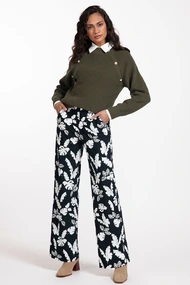 Studio Anneloes military pullover knopen parel