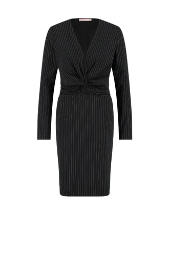 Studio Anneloes milou ls pinstripe dress med.