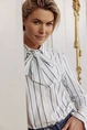 Studio Anneloes nena pinstripe blouse travel