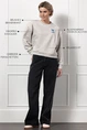 Studio Anneloes nina print sweater gemeleerd