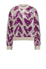 Studio Anneloes noah heart pullover pailetten