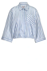 Studio Anneloes noleste poplin stripe blouse